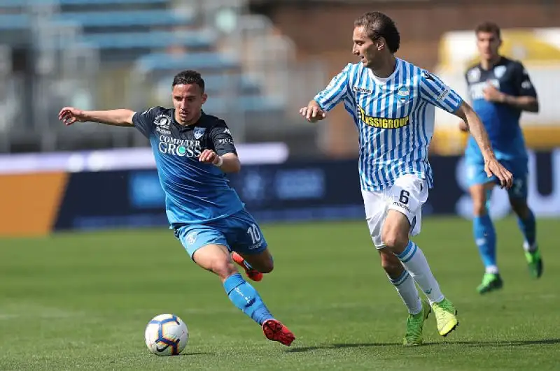 Empoli sconfitto in casa dalla Spal, ormai salva.