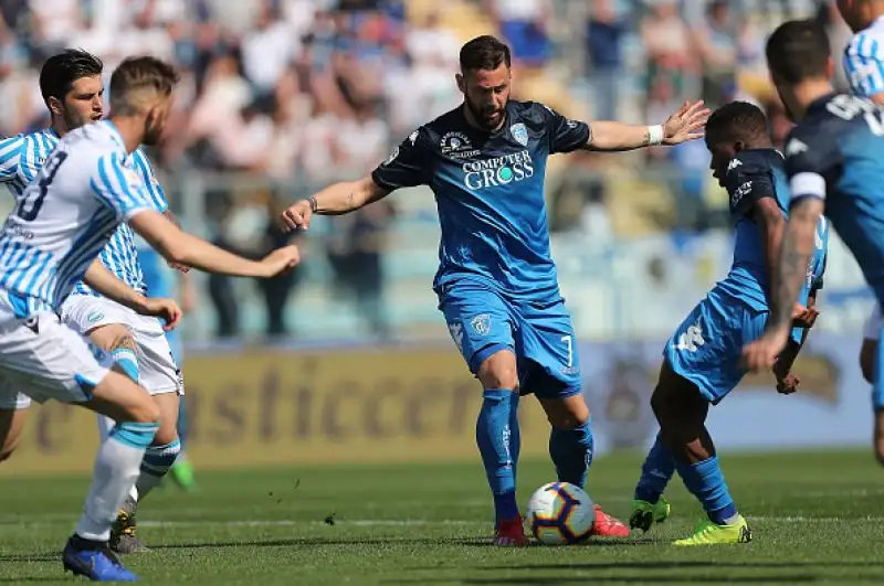 Empoli sconfitto in casa dalla Spal, ormai salva.
