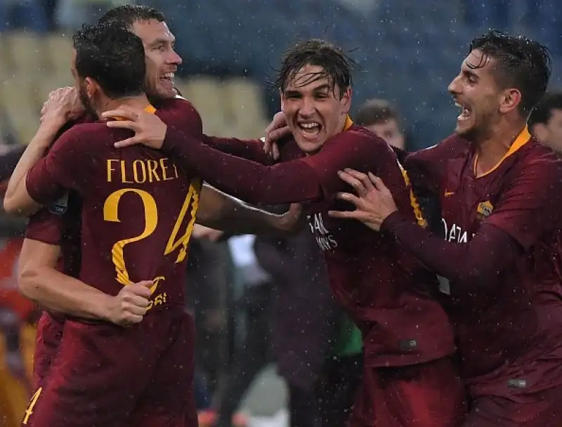Un gol di Dzeko, su assist di El Shaarawy, regalal ai giallorossi la vittoria davanti al proprio pubblico.