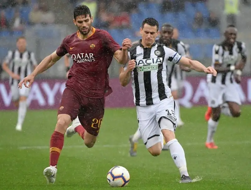 Un gol di Dzeko, su assist di El Shaarawy, regalal ai giallorossi la vittoria davanti al proprio pubblico.