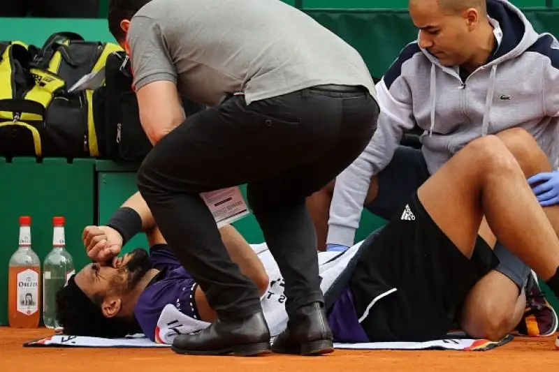 Per il francese ancora problemi fisici: anche a Monte Carlo non ha finito il match.