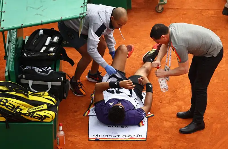 Per il francese ancora problemi fisici: anche a Monte Carlo non ha finito il match.