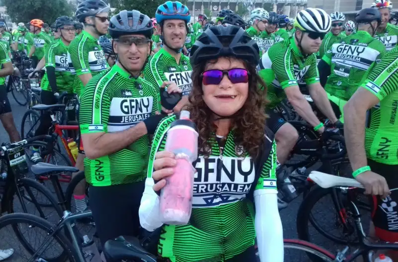 Sulle strade dell'incantevole città israeliana si è tenuta una Gran Fondo: corridori da tutto il mondo.