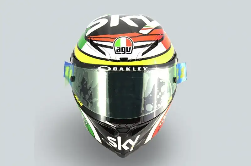 Livree particolari, con omaggio all'Italia, per Valentino Rossi e alcuni piloti connazionali, al Mugello.