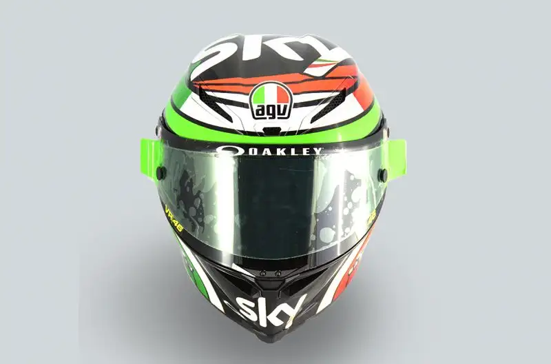 Livree particolari, con omaggio all'Italia, per Valentino Rossi e alcuni piloti connazionali, al Mugello.