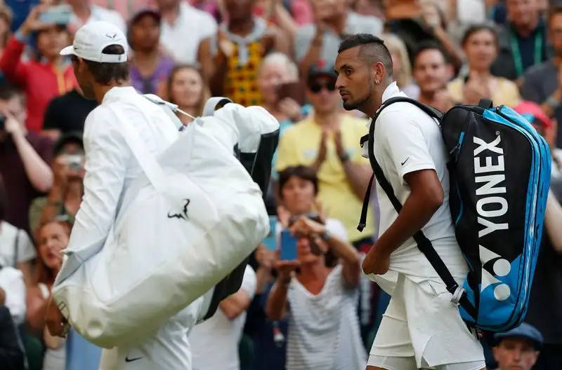 Il match contro Nadal ha riservato più di una situazione particolare.