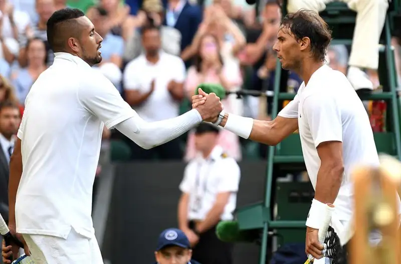 Il match contro Nadal ha riservato più di una situazione particolare.