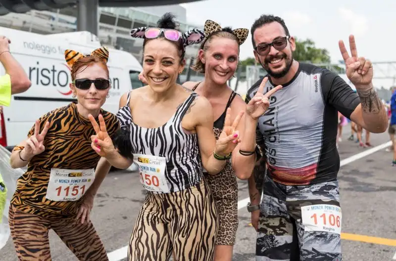 Grande successo per la corsa podistica a ostacoli della 'Lele Forever'.