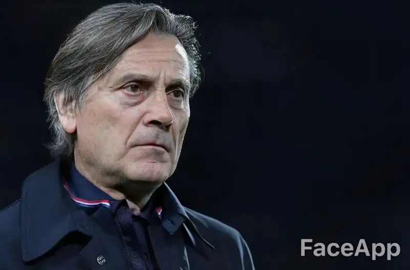 Non si placa la 'furia' di Face App. Le immagini stanno diventando un 'cult'. Vincenzo Montella