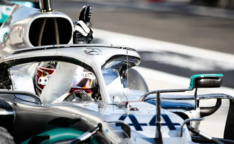 Sul podio anche Vettel che ha chiuso terzo davanti a Leclerc, settima l'Alfa Romeo di Raikkonen.