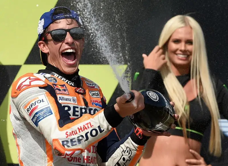 Sesto Valentino Rossi e ottavo Petrucci con Marquez  che allunga ancora nel mondiale.