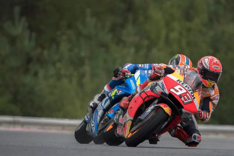 Sesto Valentino Rossi e ottavo Petrucci con Marquez  che allunga ancora nel mondiale.