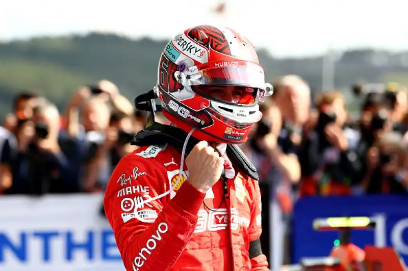 Il pilota monegasco ha vinto davanti alle Mercedes di Hamilton e Bottas e al compagno Vettel, Subito fuori la Red Bull di Verstappen.