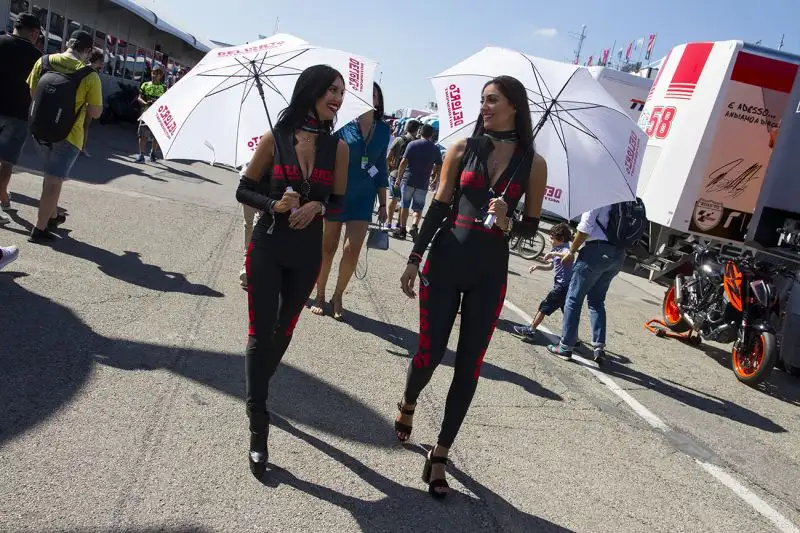Grande spettacolo, non solo in pista, in occasione delle gare corse in Romagna.