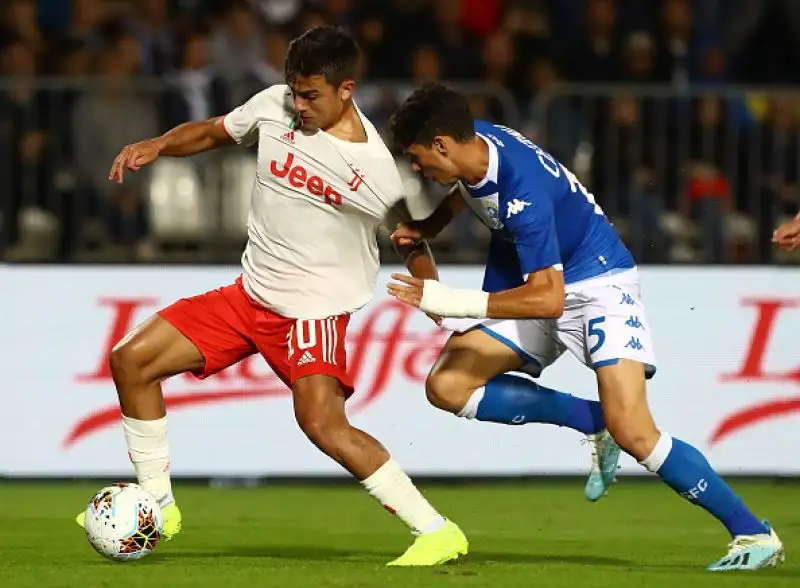 La Juventus ha superato per 2-1 in rimonta il Brescia nell'anticipo della quinta giornata di serie A giocato allo stadio Rigamonti.