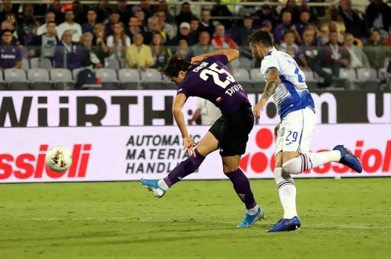 La Sampdoria è battuta per 2-1 grazie ai gol di Pezzella e Chiesa