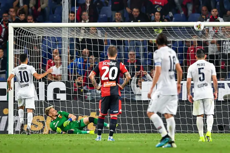 Pari senza gol tra Genoa e Bologna