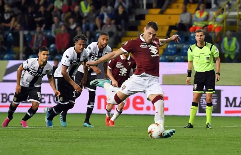 Per il Parma in gol Kulusevski, Cornelius e Inglese, per il Toro Ansaldi e Belotti su rigore. Sirigu ha parato un rigore a Gervinho dopo l'espulsione di Bremer.