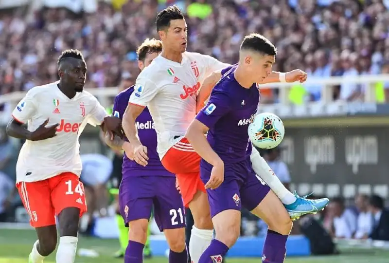 Nel giorno dell'esordio da titolare di Ribery la squadra di Montella pareggio a reti inviolate tra viola e bianconeri.