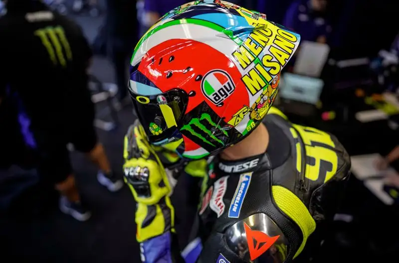 Il 'Menù di Misano' è un tema divertente e spensierato, riflesso della personalità del 'Dottore'.