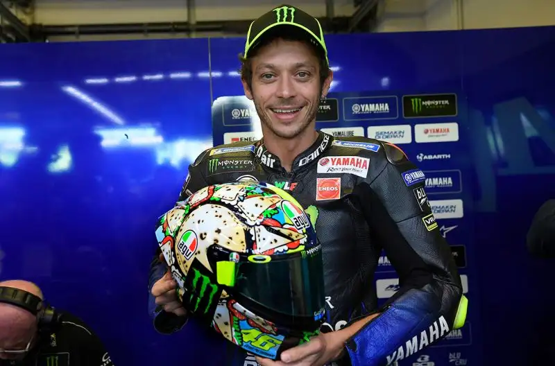 Il 'Menù di Misano' è un tema divertente e spensierato, riflesso della personalità del 'Dottore'.