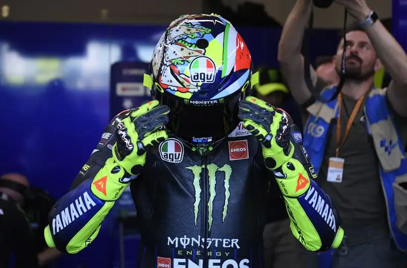 Il 'Menù di Misano' è un tema divertente e spensierato, riflesso della personalità del 'Dottore'.