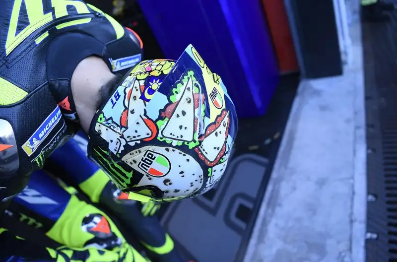 Il 'Menù di Misano' è un tema divertente e spensierato, riflesso della personalità del 'Dottore'.