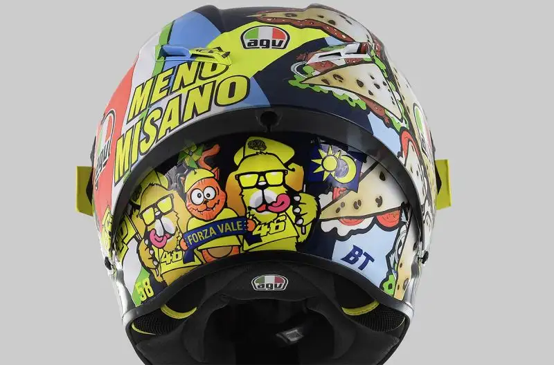 Il 'Menù di Misano' è un tema divertente e spensierato, riflesso della personalità del 'Dottore'.