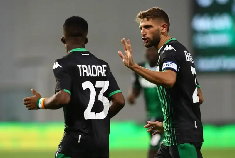 Tre gol di Berardi e uno di Traorè per la formazione di De Zerbi, del solito Quagliarella la rete degli ospiti.