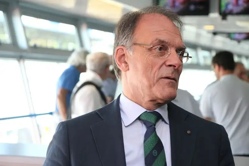 Nelle foto di Cristian Lovati le immagini della conferenza stampa di presentazione del Gp d'Italia durante la quale è stato sancito il passaggio di gestione dell'Autodromo da Sias ad Aci.