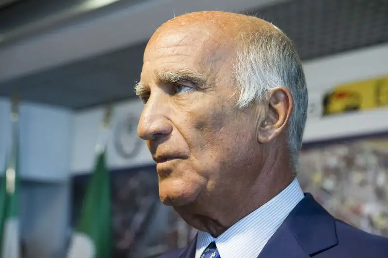 Nelle foto di Cristian Lovati le immagini della conferenza stampa di presentazione del Gp d'Italia durante la quale è stato sancito il passaggio di gestione dell'Autodromo da Sias ad Aci.