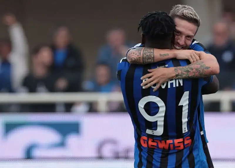 Per gli orobici in gol Gosens, Papu Gomez e Duvan Zapata, di Lucioni il gol della bandiera dei giallorossi.