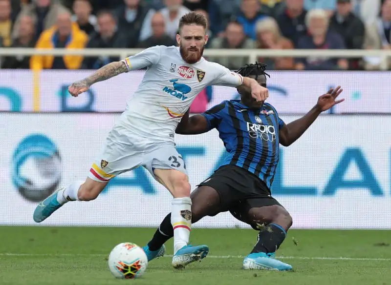 Per gli orobici in gol Gosens, Papu Gomez e Duvan Zapata, di Lucioni il gol della bandiera dei giallorossi.