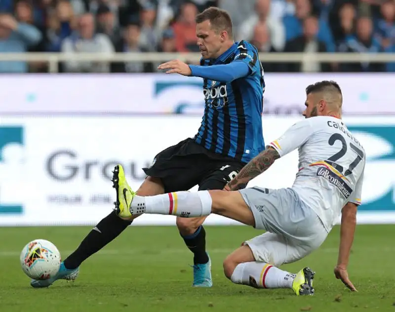 Per gli orobici in gol Gosens, Papu Gomez e Duvan Zapata, di Lucioni il gol della bandiera dei giallorossi.