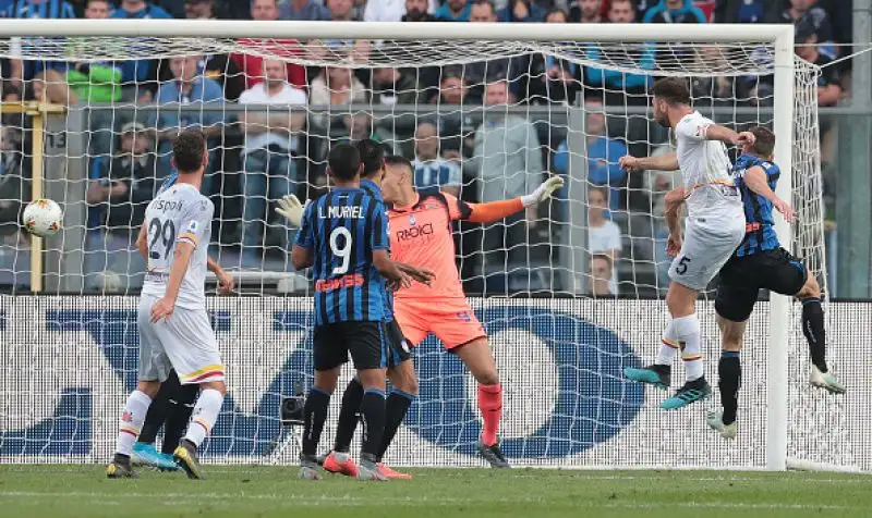 Per gli orobici in gol Gosens, Papu Gomez e Duvan Zapata, di Lucioni il gol della bandiera dei giallorossi.