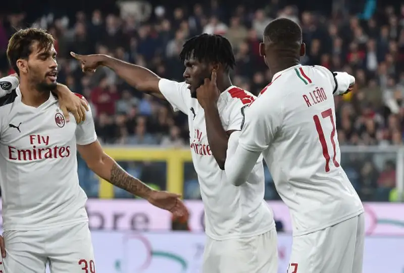 Vantaggio rossoblu con Shone, pareggio di Theo Hernandez e vantaggio degli ospiti con un rigore di Kessie. Nel finale Shone si fa parare un rigore da Reina.