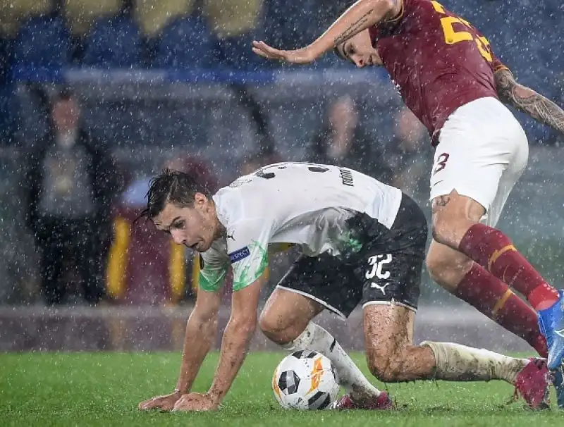 I padroni di casa sono passati in vantaggio con Zaniolo e sono stati raggiunti nel finale da un rigore trasformato da Stindl.