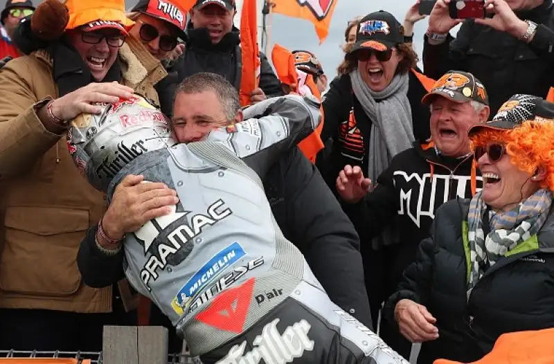 Alle spalle dello spagnolo Crutchlow e l'australiano Jack Miller. Quarto Bagnaia, sesto Iannone e ottavo Valentino Rossi alle spalle di Dovizioso.