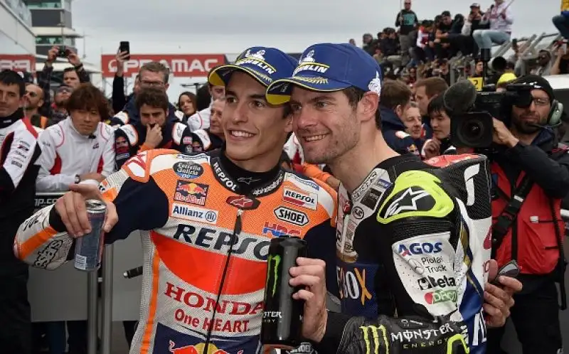 Alle spalle dello spagnolo Crutchlow e l'australiano Jack Miller. Quarto Bagnaia, sesto Iannone e ottavo Valentino Rossi alle spalle di Dovizioso.