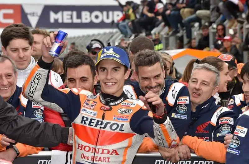 Alle spalle dello spagnolo Crutchlow e l'australiano Jack Miller. Quarto Bagnaia, sesto Iannone e ottavo Valentino Rossi alle spalle di Dovizioso.