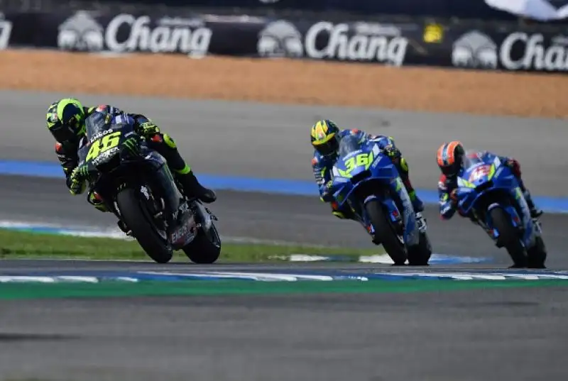 Alle spalle di Marquez sul podio Quartararo e
Viñales, ottavo Valentino Rossi.