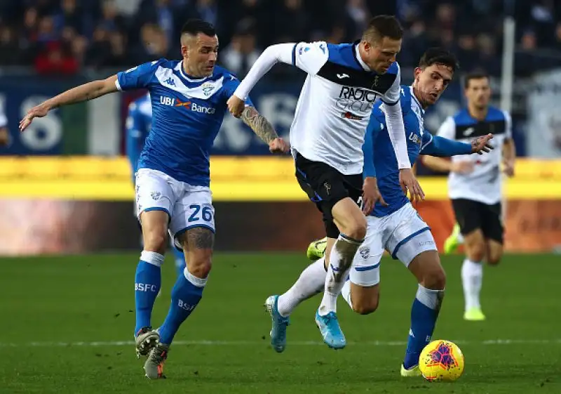 Con una doppietta di Pasalic e un gol di Ilicic gli orobici hanno espugnato il Rigamonti.