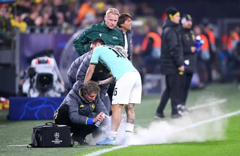 Il solito Lautaro e Vecino hanno portato l'Inter sul 2-0, nella ripresa una doppietta di Hakimi e una rete di Brandt hanno ribaltato il risultato.