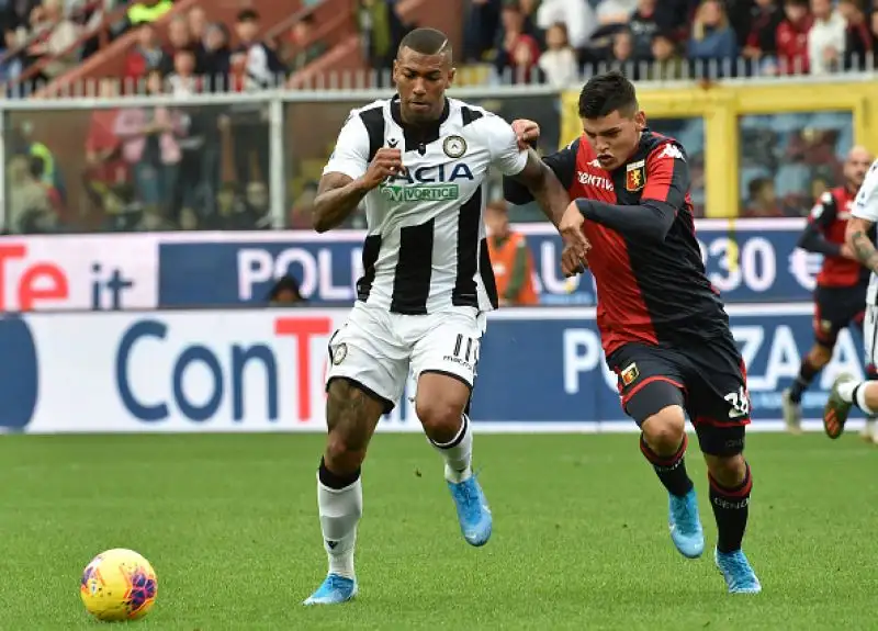 L'Udinese, guidata dal vice di Tudor Luca Gotti, fa il colpaccio a Genova piegando per 3-1 il Grifone con i gol di De Paul, Sema e Lasagna.