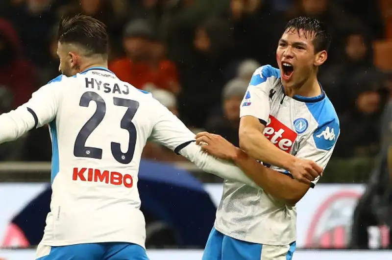 Milan e Napoli sempre in crisi: nulla di fatto a San Siro. Rossoneri e partenopei pareggiano per 1-1: a Lozano risponde Bonaventura.