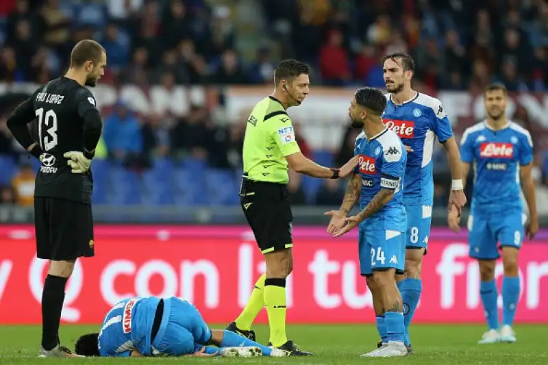 Il solito Zaniolo e Veretout aprono la crisi del Napoli. Due punti nelle ultime tre gare per i partenopei che vengono piegati dalla Roma.