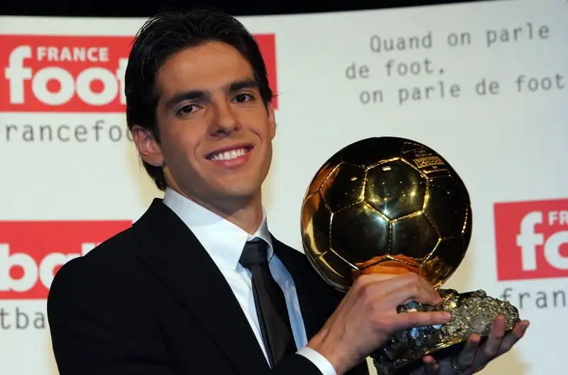 Nel 2007 il trofeo è andato a Kakà, talentuoso brasiliano del Milan.