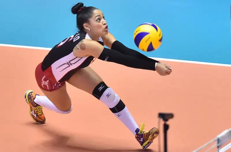 La popolarissima giocatrice della nazionale femminile della Repubblica Dominicana gioca nel ruolo di libero.