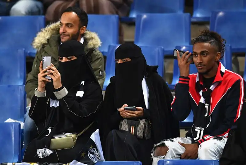 Riyad, spettacolo sugli spalti.
Non è mancato il calore del pubblico in occasione di Juve-Lazio.
