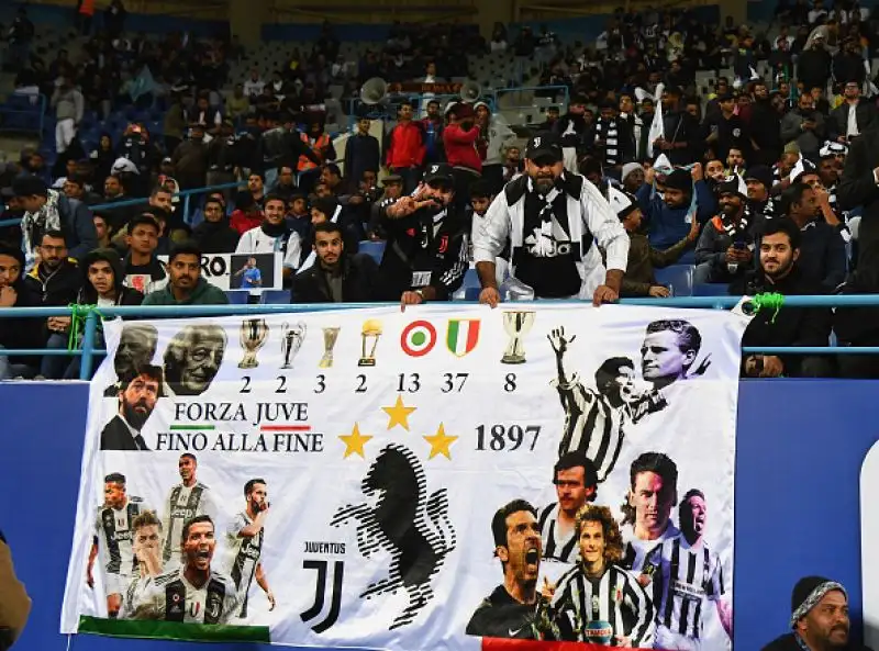 Riyad, spettacolo sugli spalti.
Non è mancato il calore del pubblico in occasione di Juve-Lazio.